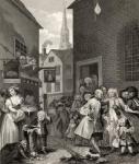 Times of the Day: Noon, from 'The Works of William Hogarth', published 1833 (litho)