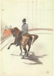 At the Circus: The Spanish Walk, 1899 (graphite, coloured pastel and charcoal on heavy wove paper)