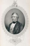 Millard Fillmore, from 'The History of the United States', Vol.II, by Charles Mackay, engraved by W.J. Edwards from a daguerrotype (engraving)