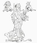 Richard Neville, from 'A Short History of the English People' by J. R. Green, published in 1893 (litho)