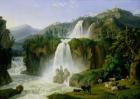 The Waterfall at Tivoli, 1785 (oil on canvas)