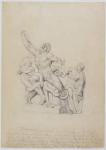 Copy of the Laocoon, for Rees's Cyclopedia, 1815 (graphite on laid paper)