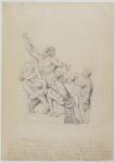 Copy of the Laocoon, for Rees's Cyclopedia, 1815 (graphite on laid paper)