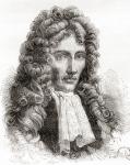 Robert William Boyle, Anglo-Irish natural philosopher, chemist, physicist and inventor, from Les Merveilles de la Science, pub.1870