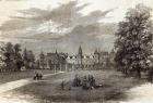 Hatfield House, the Seat of the Marquis of Salisbury, from 'The Illustrated London News', 11th July 1874 (engraving)