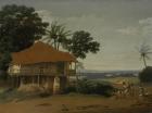 Brazilian Landscape with a Worker's House, c.1655 (oil on wood)
