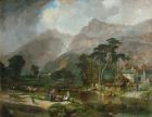 Borrowdale, 1846 (oil on canvas)