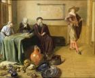 The Departure of the Prodigal Son, c.1630 (oil on canvas)