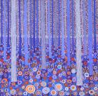 Blue Orange Forest, 2015, (acrylic on canvas)