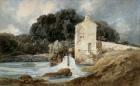 The Abbey Mill, Knaresborough, c.1801 (w/c with bodycolour over graphite on laid paper)