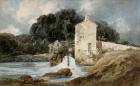 The Abbey Mill, Knaresborough, c.1801 (w/c with bodycolour over graphite on laid paper)