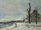 Snow at Veneux-Nadon, c.1880 (oil on canvas)