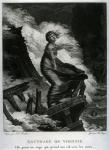 Shipwreck of Virginie, illustration for 'Paul et Virginie' by Bernardin de Saint-Pierre (1737-1814) engraved by Barthelemy Roger (1767-1841) (engraving) (b/w photo)