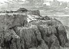 King Theodore's House, Magdala from 'Cassell's Illustrated History of England', 1868 (engraving) (b/w photo)