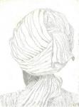 Turban (etching)