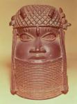 Benin mask (brass)