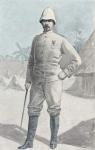 General Alfred Amedee Dodds (1842-1922) (coloured engraving)