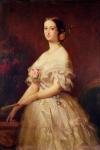 Portrait of Empress Eugenie (1826-1920) 1854 (oil on canvas)