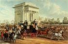 Hyde Park Corner, after James Pollard, published by Ackermann, 1836 (aquatint)