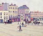 The Weigh House, Cumberland Market, c.1914 (oil on canvas)