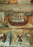 Noah's Ark During the Flood, c.1100 (fresco)