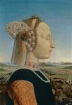 Battista Sforza, wife of Federigo da Montefeltro, Duke of Urbino, c.1465 (detail from 95420)