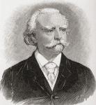 Sir August Friedrich Manns, 1825 – 1907. From The Strand Magazine published 1897.