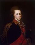 Portrait of the palace-aide-de-camp Alexander Lanskoy, 1784 (oil on canvas)