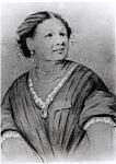 Portrait of Mary Seacole (1805-81) (b/w photo)