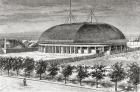 A Mormon Tabernacle, Salt Lake City, Utah, America in the 19th century.