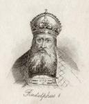 Rudolf I of Germany (engraving)