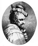 Bardolph, in Henry IV, 1776 (etching)