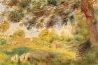 Spring Landscape (oil on canvas)