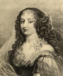Marie de Rabutin-Chantal (1626-96) Madame de Sevigne (litho)