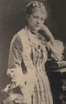 Polina Karpakova, the first Odette-Odile, c.1875 (b/w photo)