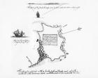 Description of Isla Escudo de Veraguas by Francis Drake (pen & ink on paper)