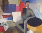 The Seated Man, or The Architect (oil on canvas)