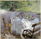 Breakfast Time, 1887 (oil on canvas)