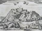 View of Lhasa, capital of Tibet, from 'China Monumentis', printed in Amsterdam in 1667 (engraving)