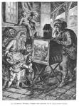 The Magic Lantern (engraving) (b/w photo)