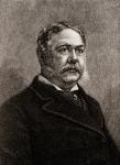 Chester Alan Arthur, 1829 1886. American attorney, politician and 21st President of the United States of America. From The History of Our Country, published 1900