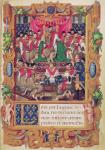 Henri II presides over a chapter meeting of the French chivalric Order of Saint-Michel (vellum)