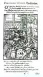 The Bookbinder, published by Hartman Schopper (woodcut) (b/w photo)
