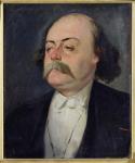 Portrait of Gustave Flaubert (1821-80) 1868-81 (oil on canvas)