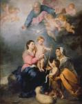 The Holy Family or The Virgin of Seville (oil on canvas)