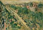 Berlin, Unter den Linden, 1922 (oil on canvas)