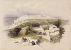 Jaffa, March 26th 1839, plate 62 from Volume II of 'The Holy Land', engraved by Louis Haghe (1806-85) pub. 1843 (litho)