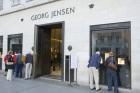 Exterior of Georg Jensen silver shop on Stroget, Copenhagen, Denmark (photo)