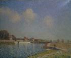 The Loing at Saint-Mammes, 1885