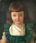 Portrait of Louis XVII (1785-95) as a child, 1791 (oil on canvas)